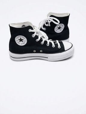 Converse Chuck Taylor All Star Women's Platform High Top Sneakers - Black~Size 9